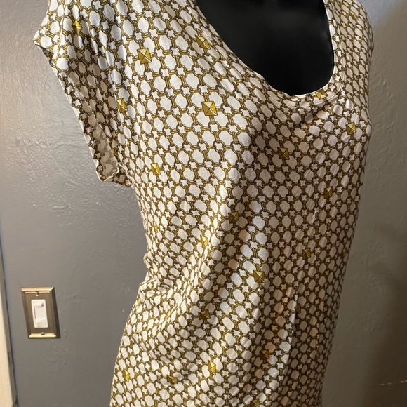 MICHAEL KORS Geometric print Short sleeve top - Picture 7 of 16